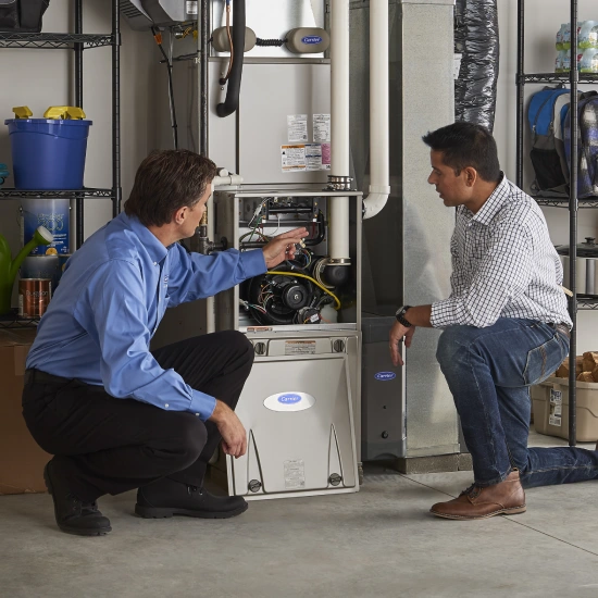 picture of Carrier Dealer Homeowner Basement Furnace